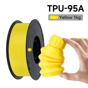 Kingroon TPU 1 кг Жовтий (Yellow) KR-TPU-07 фото