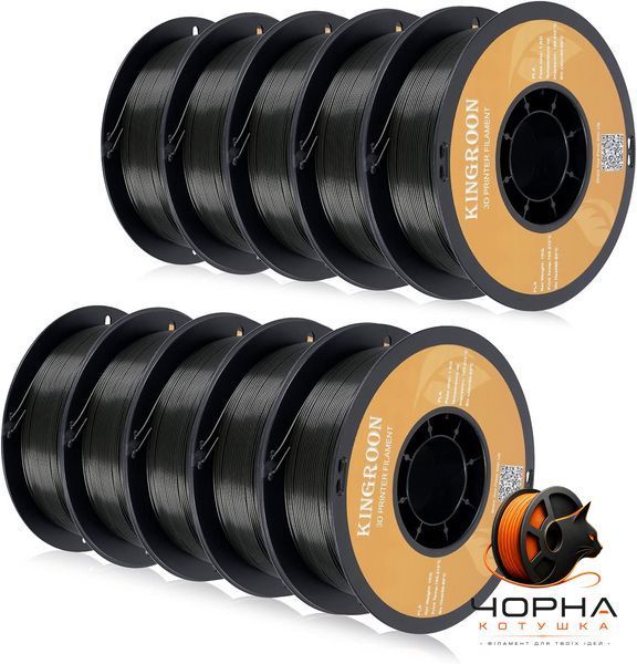 Kingroon PLA Чорний (Black) KR-PLA702 фото